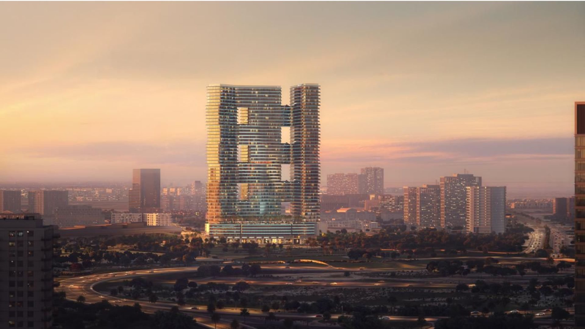 Binghatti Sky Terraces intérieur Motor City Dubai