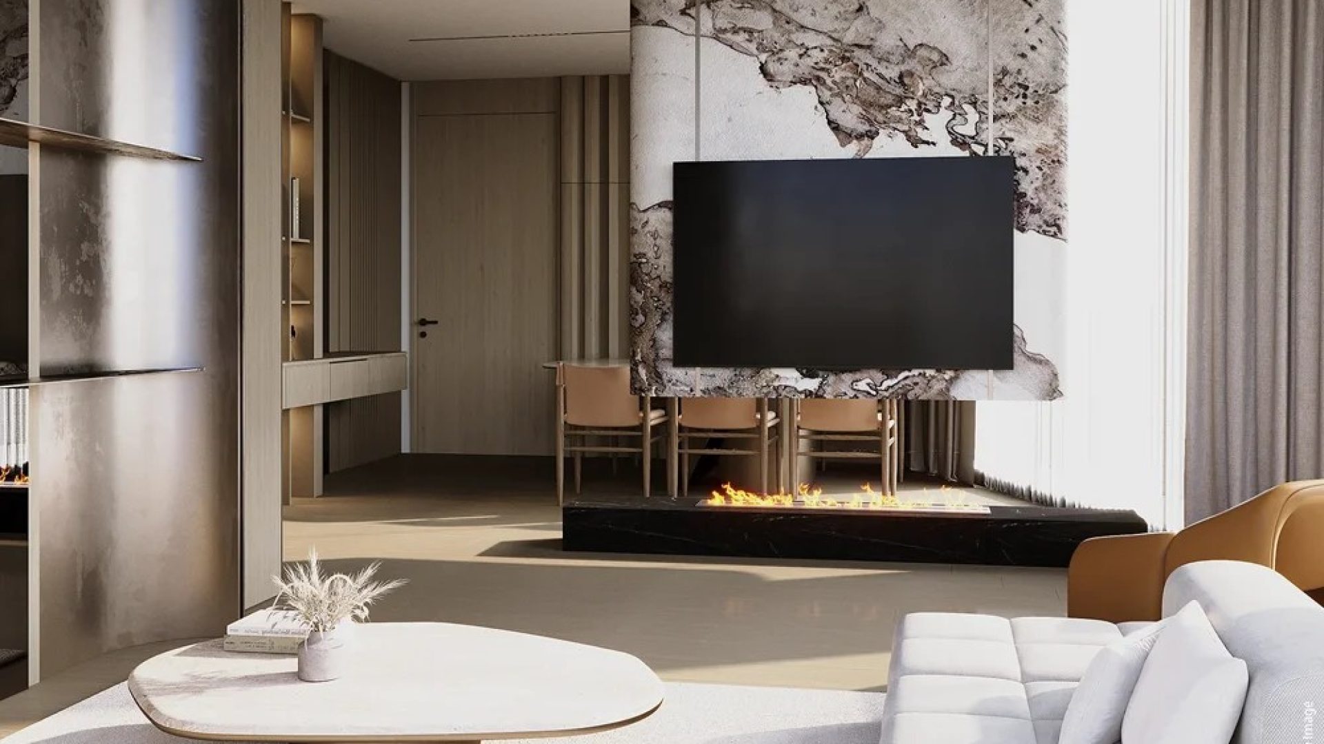 Binghatti Sky Terraces intérieur Motor City Dubai