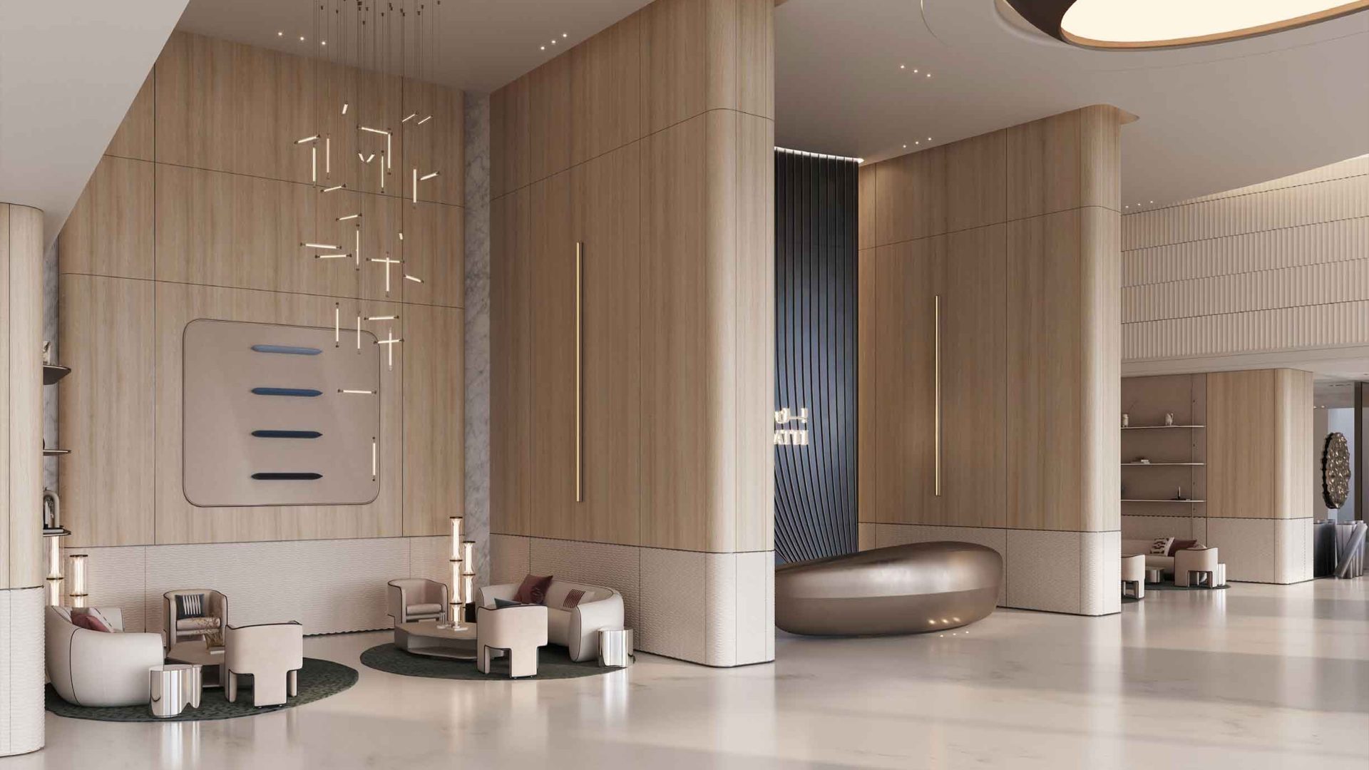 Binghatti Sky Terraces intérieur Motor City Dubai