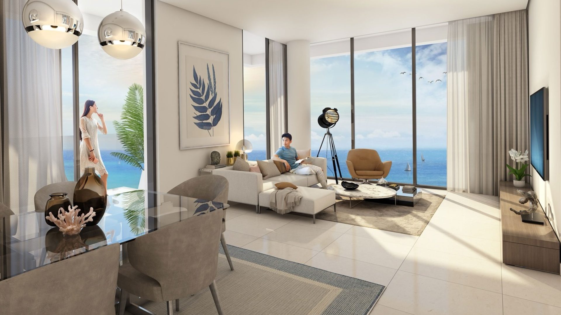 Blue Bay Walk Ajmal Makan appartements à Sharjah