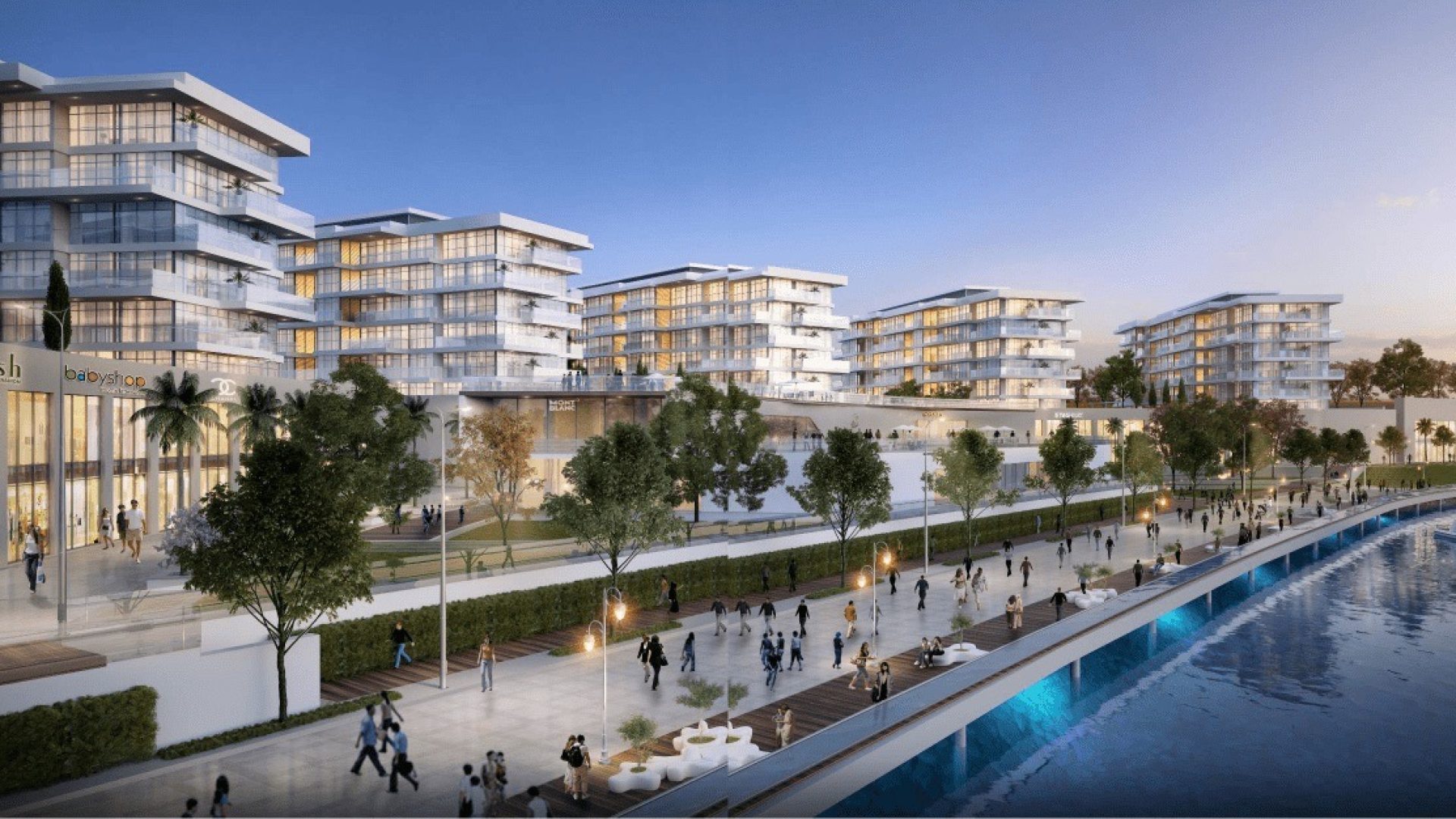 Blue Bay Walk Ajmal Makan appartements à Sharjah