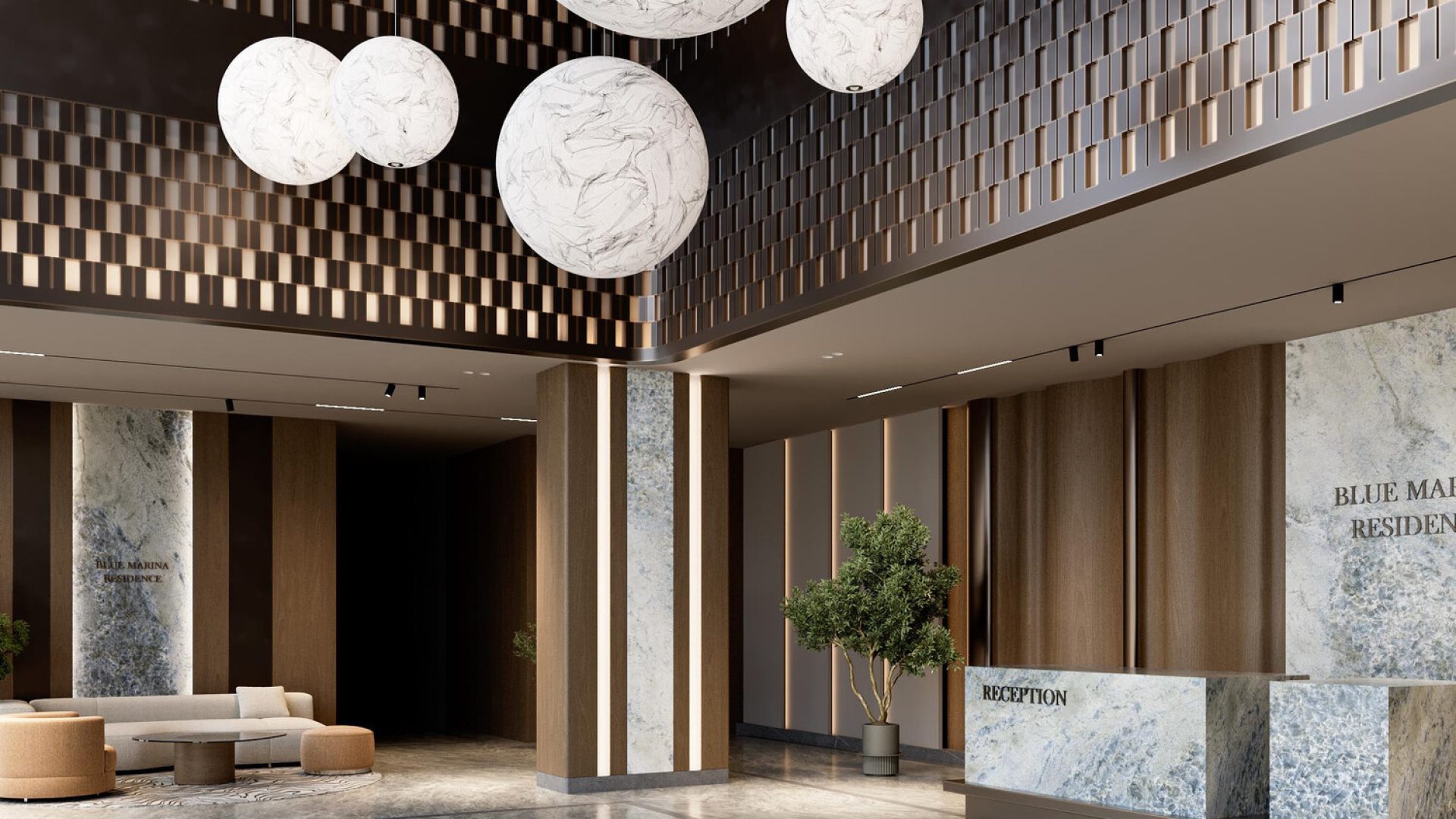 Blue Marina Residence par Shakirov Developements appartements à Dubai Islands