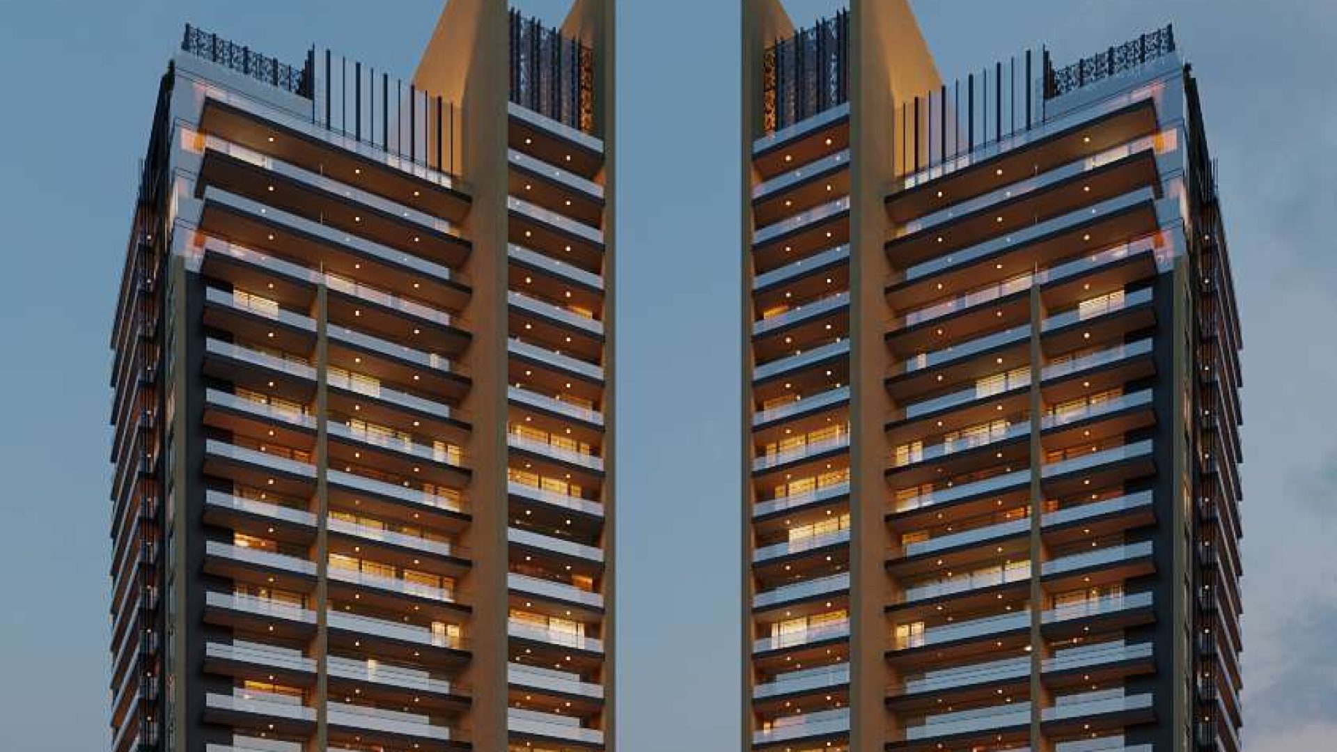 Butterfly Towers Al Sayyah Group appartements à Arjan Dubai