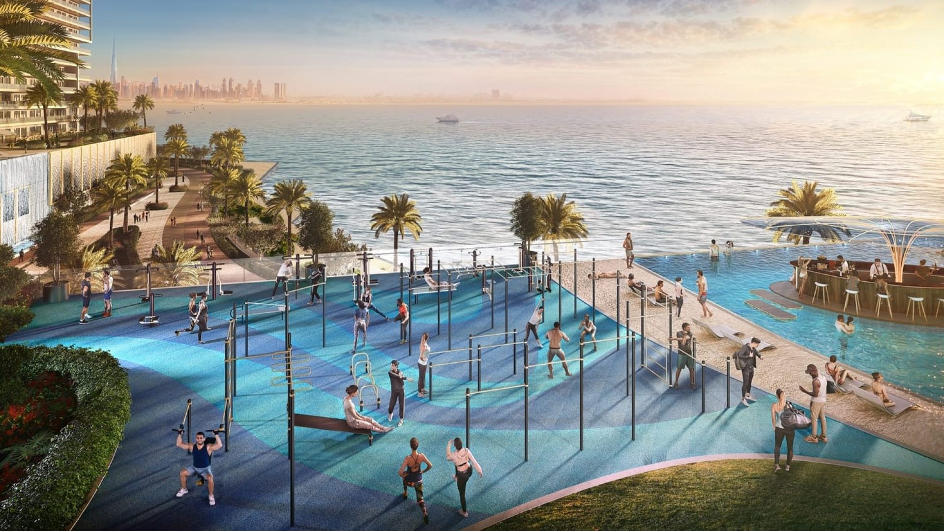 Chelsea Residences par le promoteur Damac appartements de luxe à Dubai Maritime City