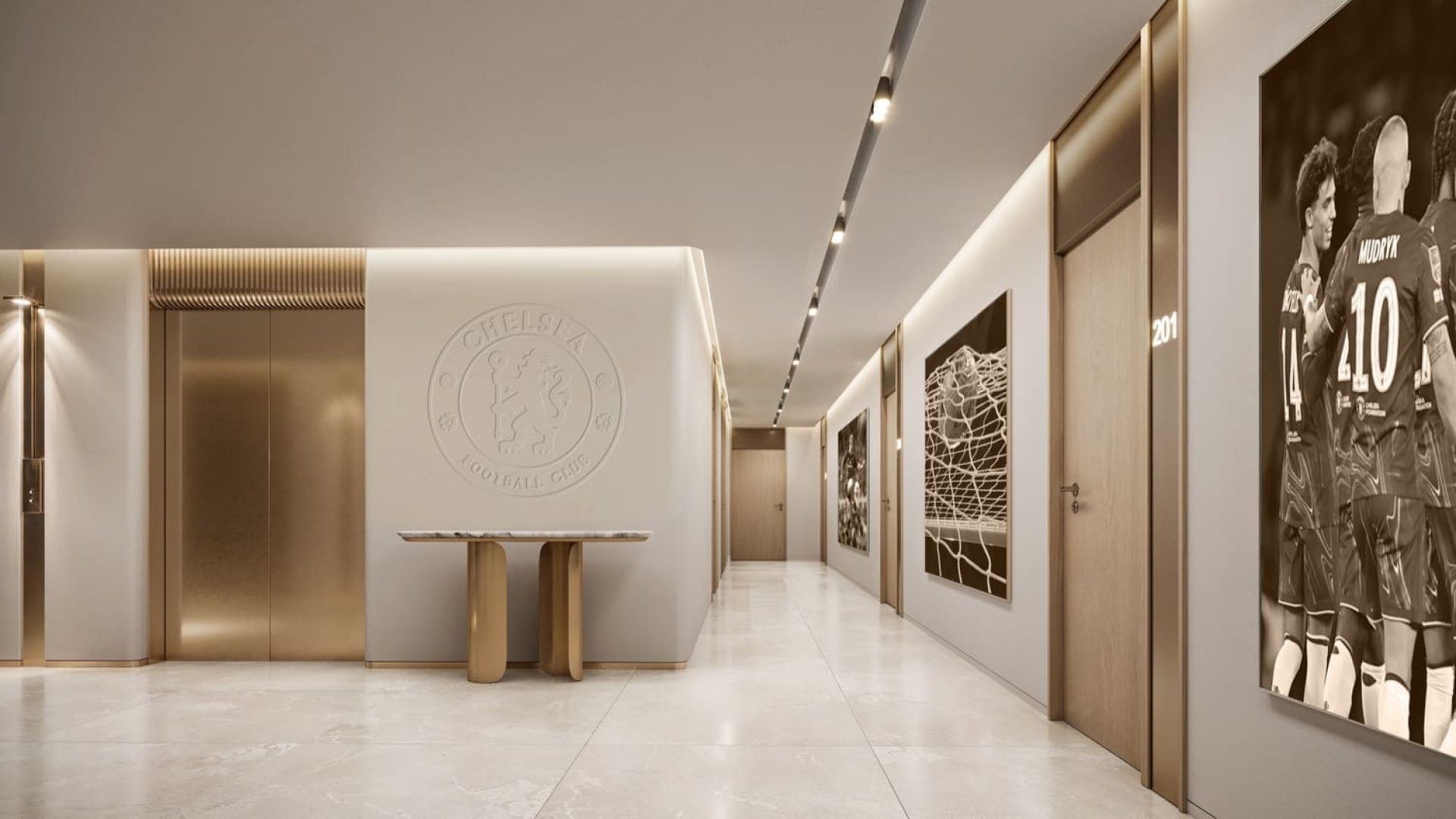 Chelsea Residences par le promoteur Damac appartements de luxe à Dubai Maritime City