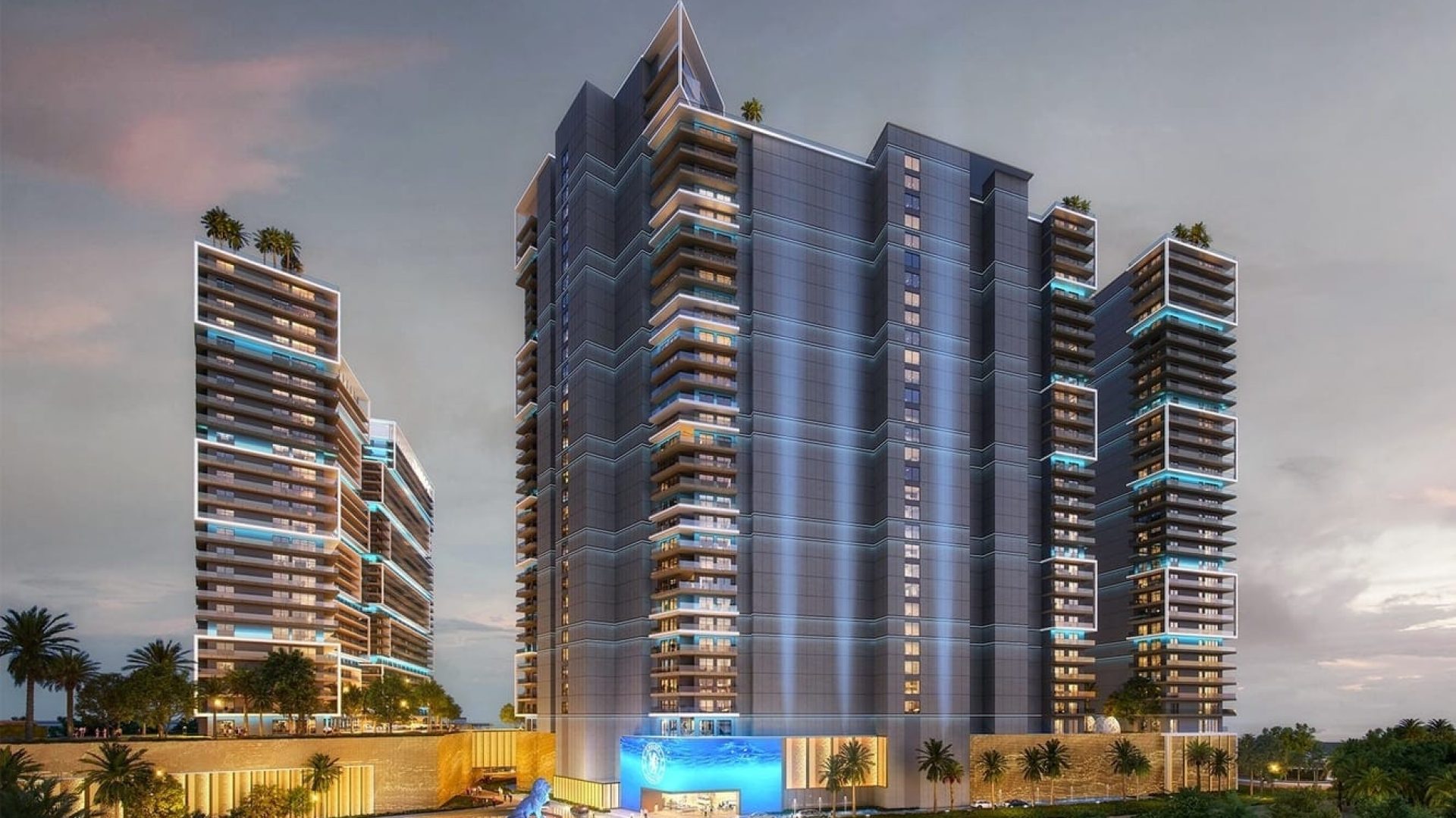 Chelsea Residences par le promoteur Damac appartements de luxe à Dubai Maritime City