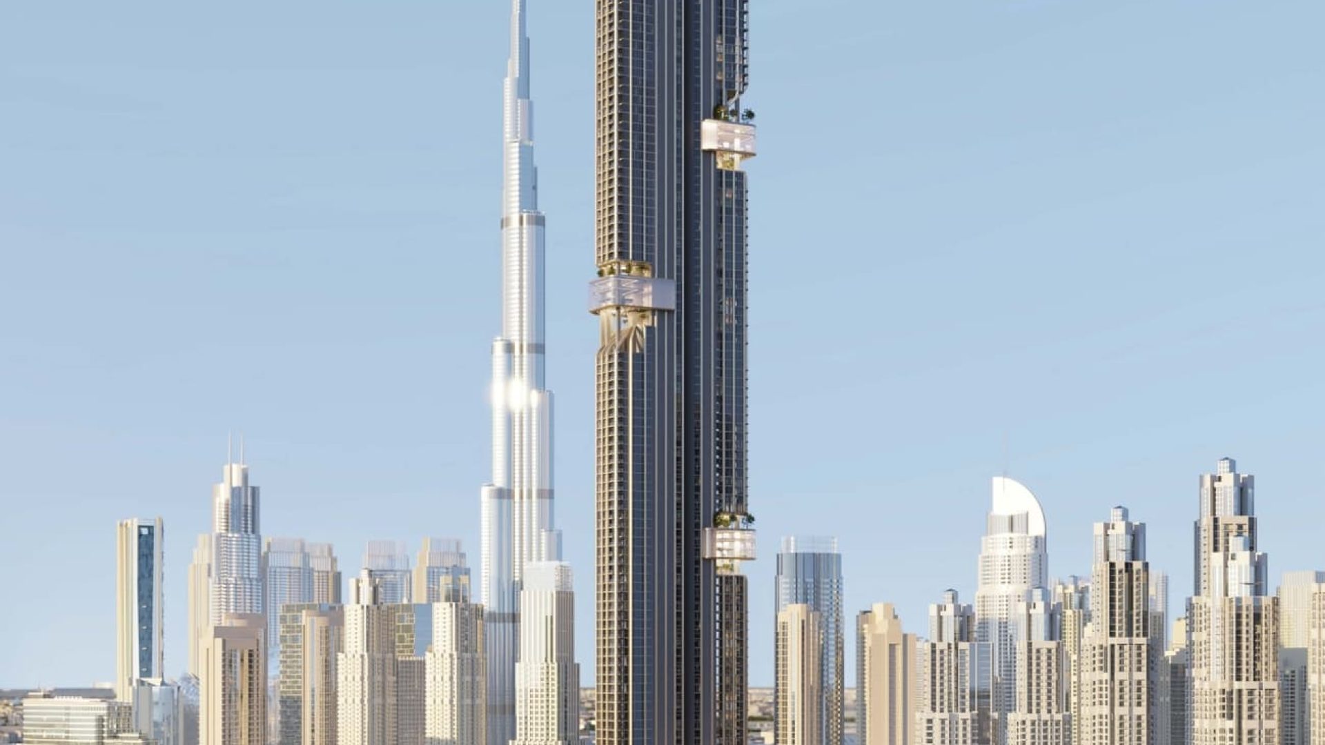 DWTN Residences par Deyaar appartements de luxe à Business Bay Dubai