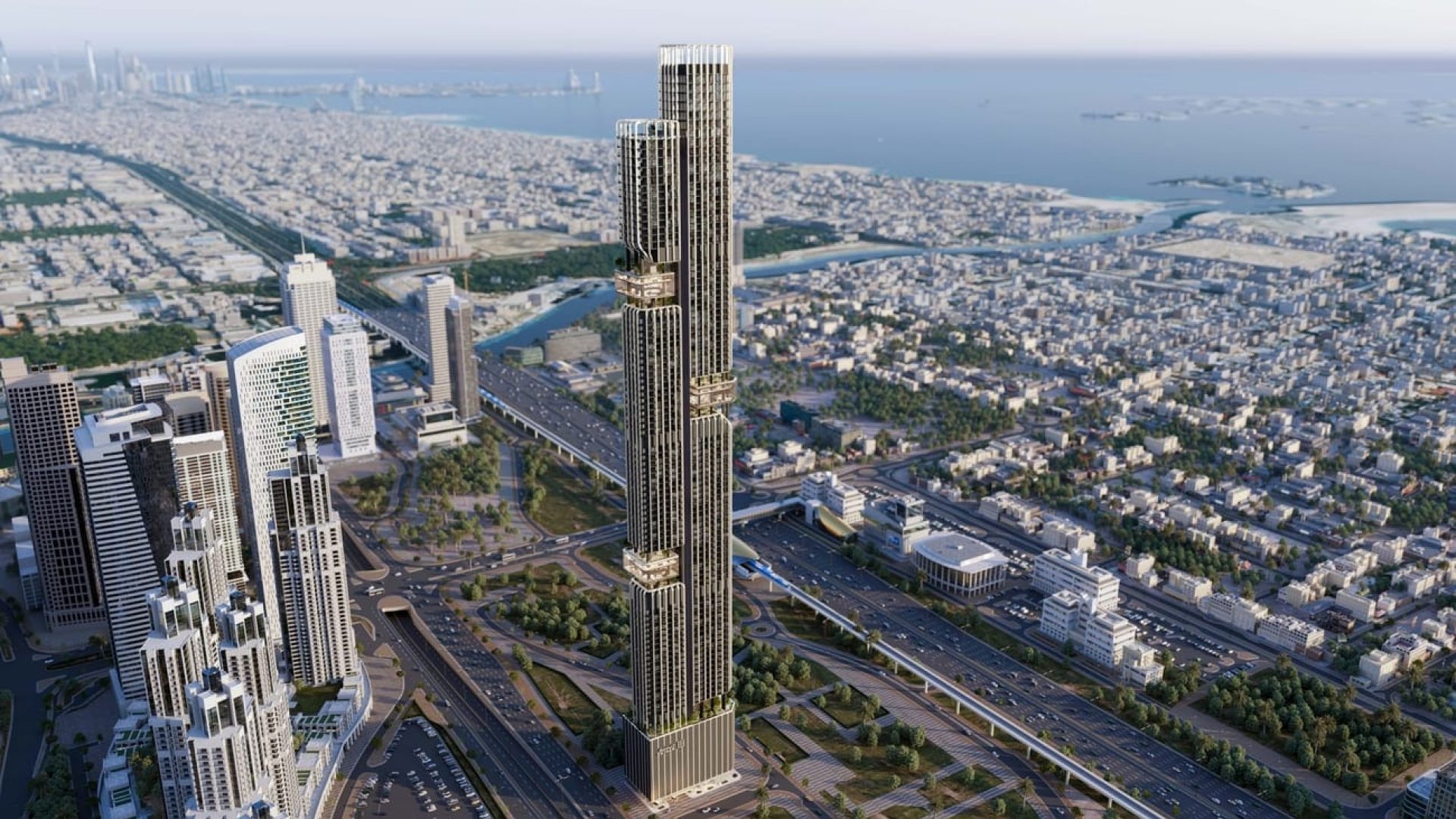 DWTN Residences par Deyaar appartements de luxe à Business Bay Dubai