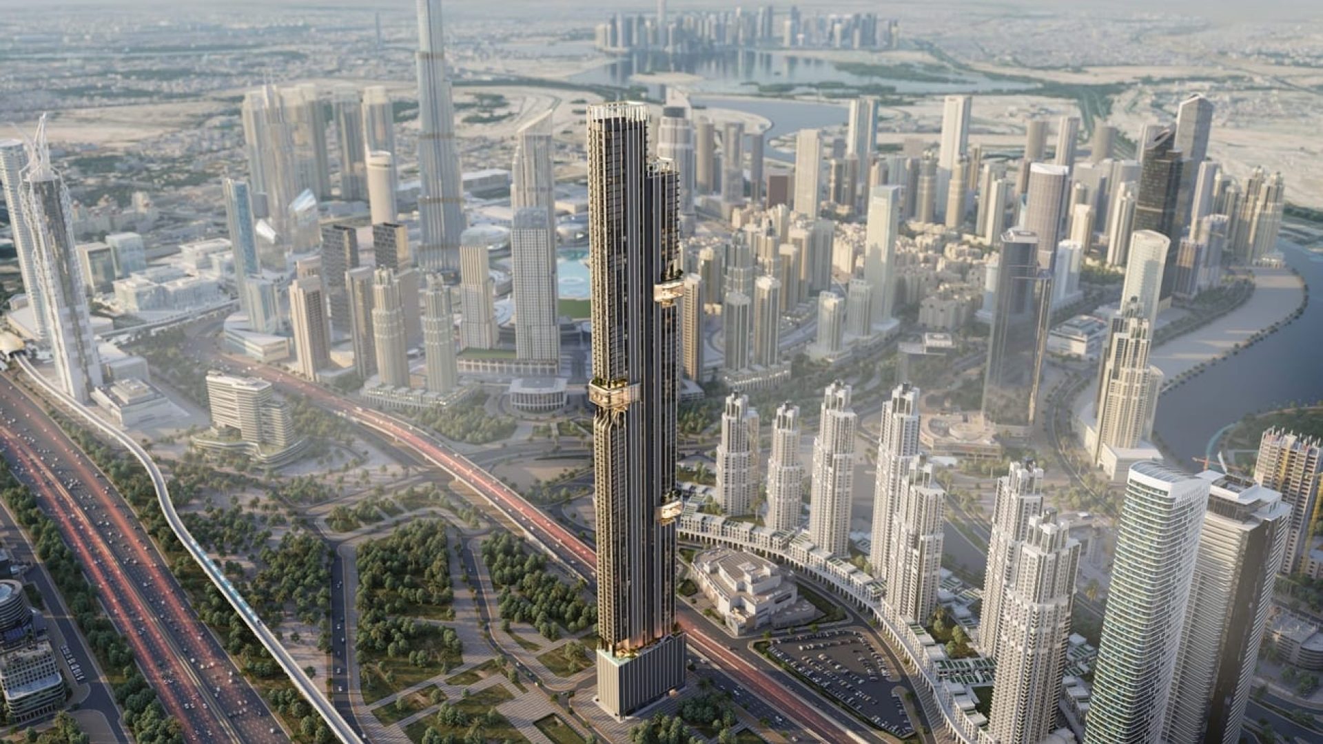 DWTN Residences par Deyaar appartements de luxe à Business Bay Dubai