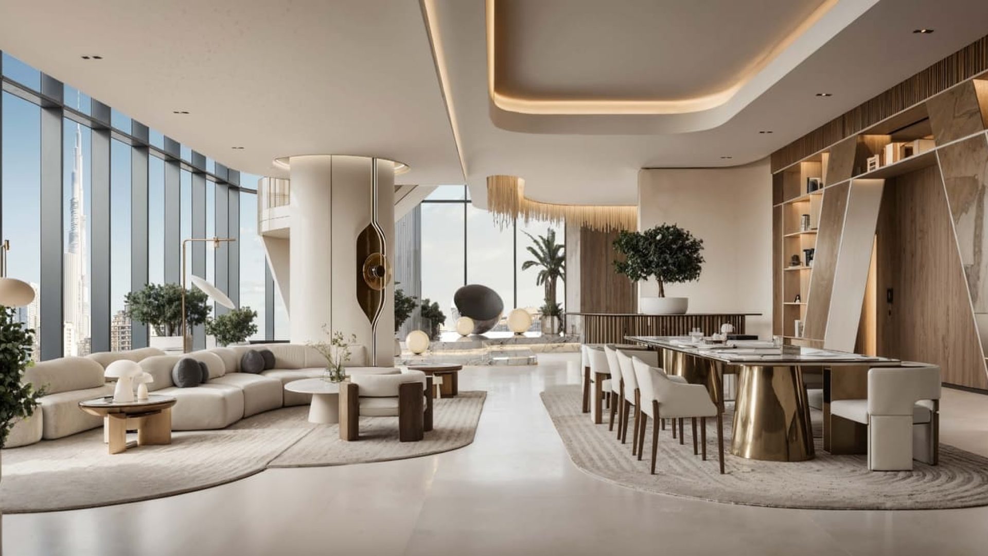 DWTN Residences par Deyaar appartements de luxe à Business Bay Dubai