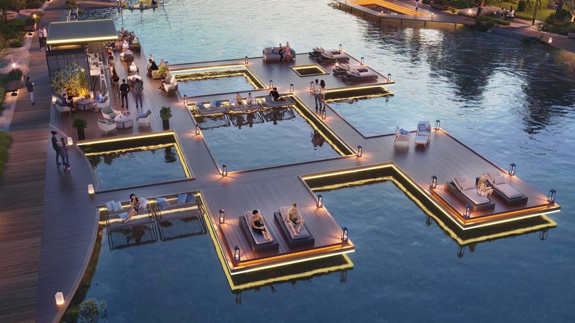 Damac Islands townhouses et villas à Dubailand
