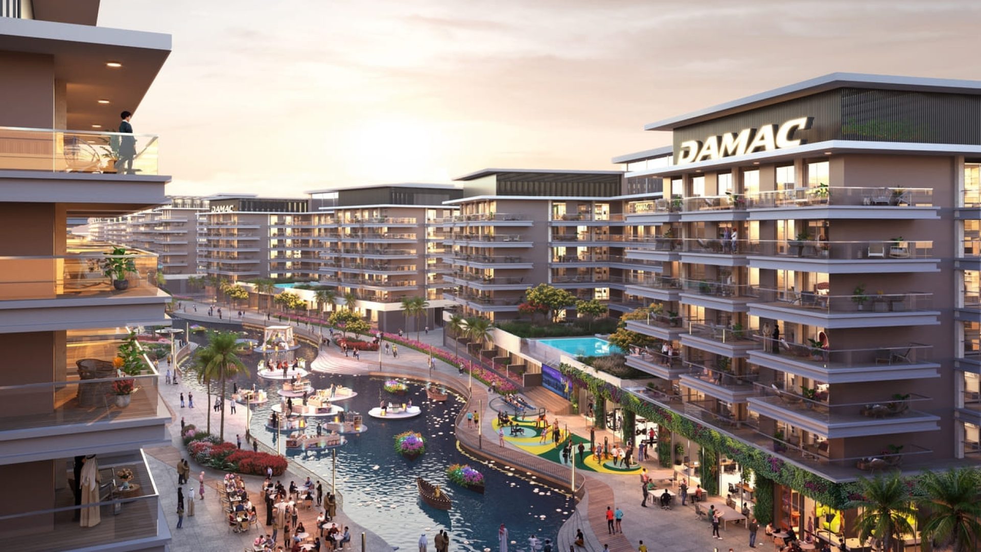 Damac Riverside Views appartements à Riverside Dubai