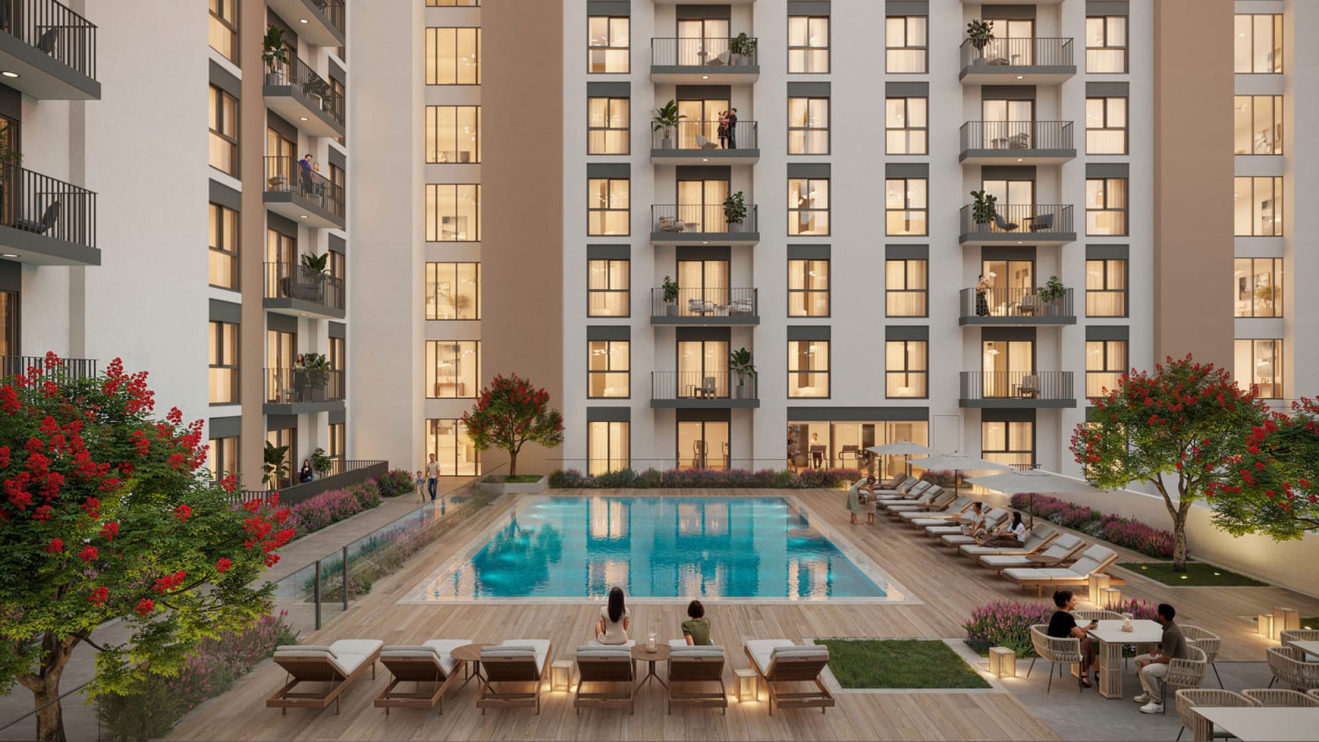 Fiori Residences Nshama Group appartements à Town Square Dubai