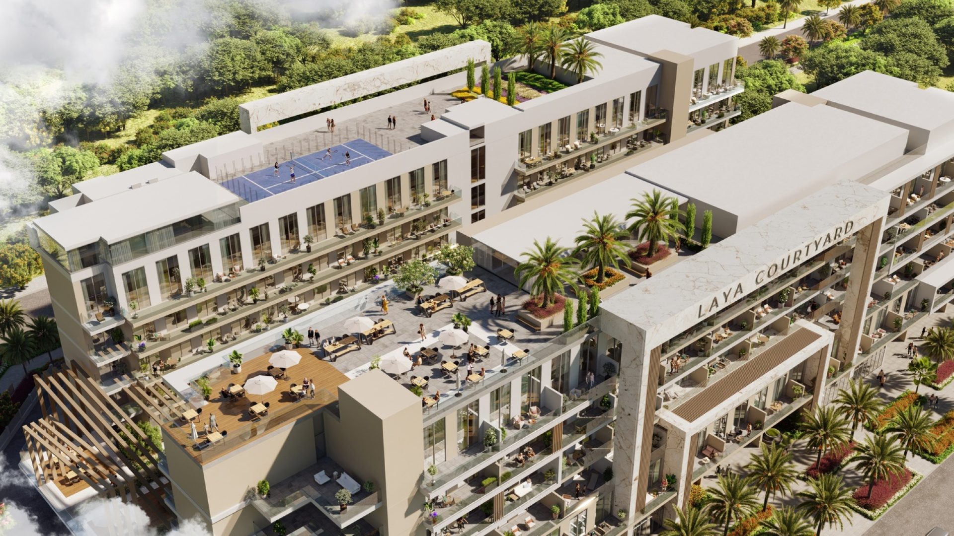 Laya Courtyard par Deca Properties appartements à Dubai Studio City