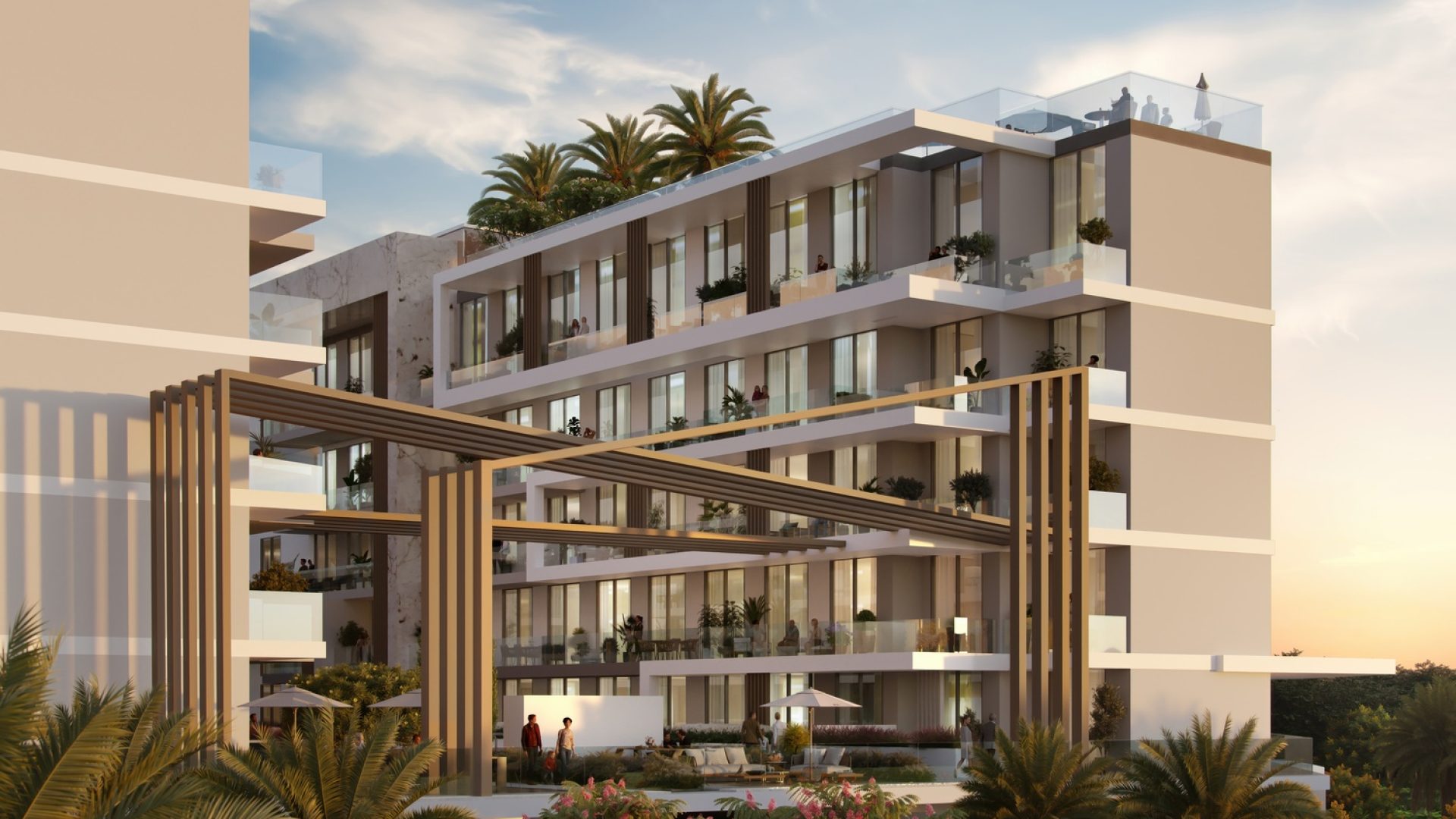 Laya Courtyard par Deca Properties appartements à Dubai Studio City