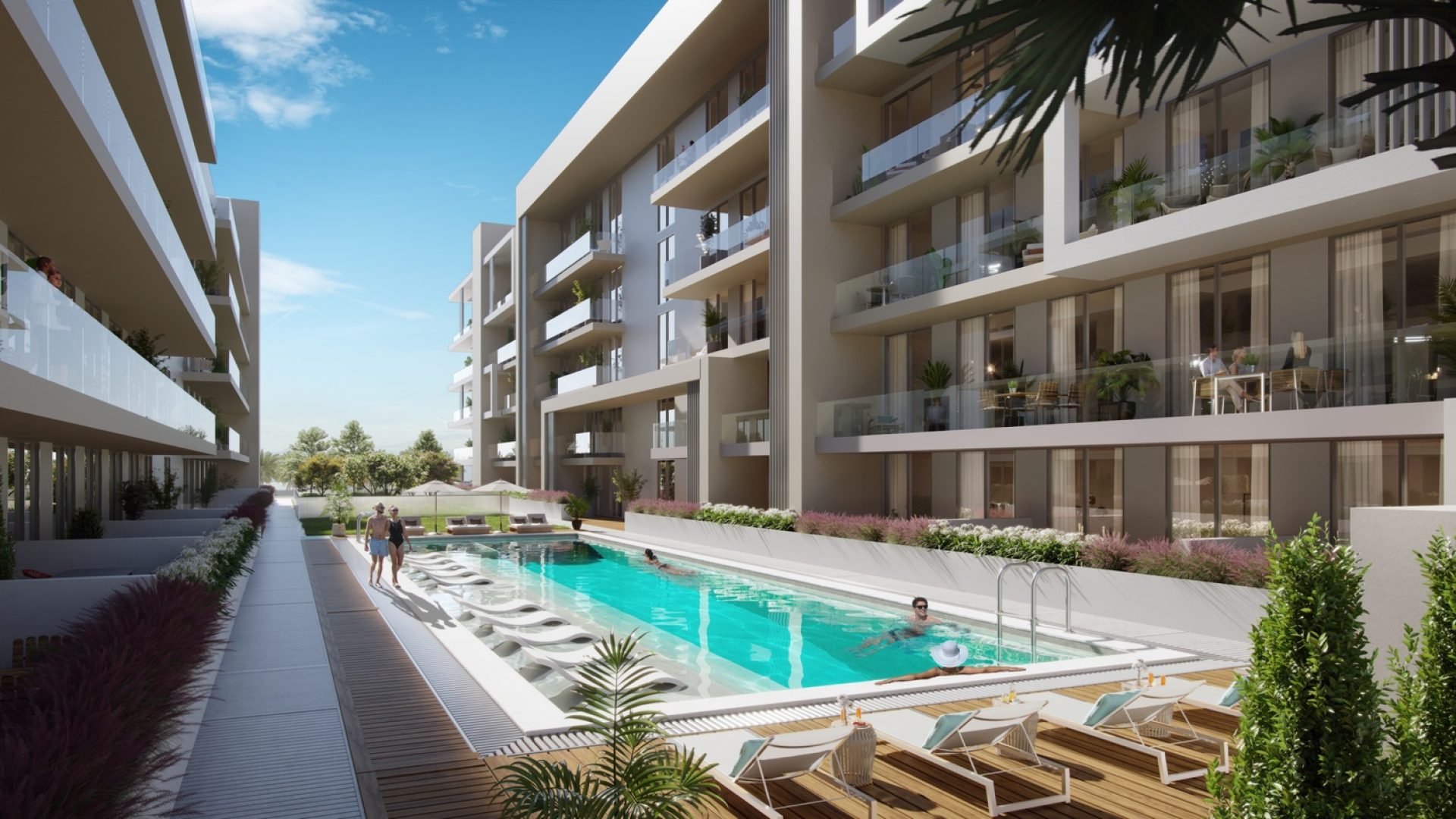 Laya Courtyard par Deca Properties appartements à Dubai Studio City