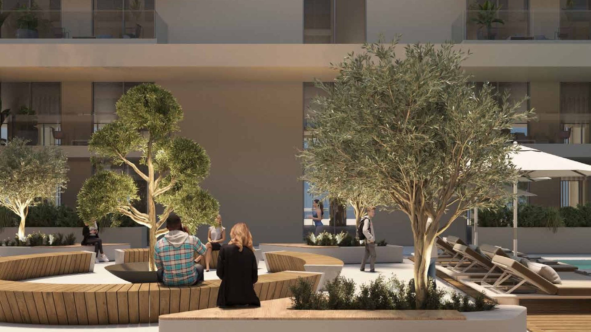 Laya Courtyard par Deca Properties appartements à Dubai Studio City