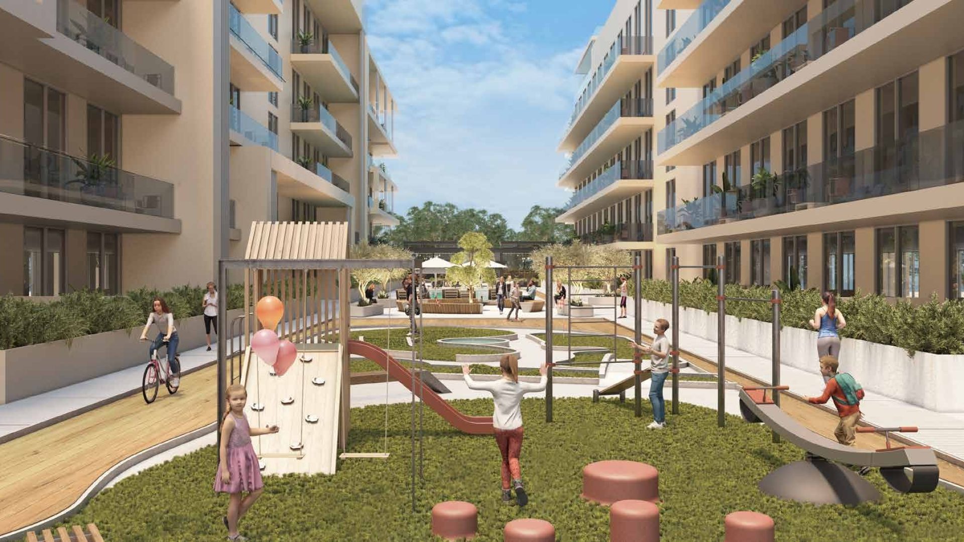 Laya Courtyard par Deca Properties appartements à Dubai Studio City