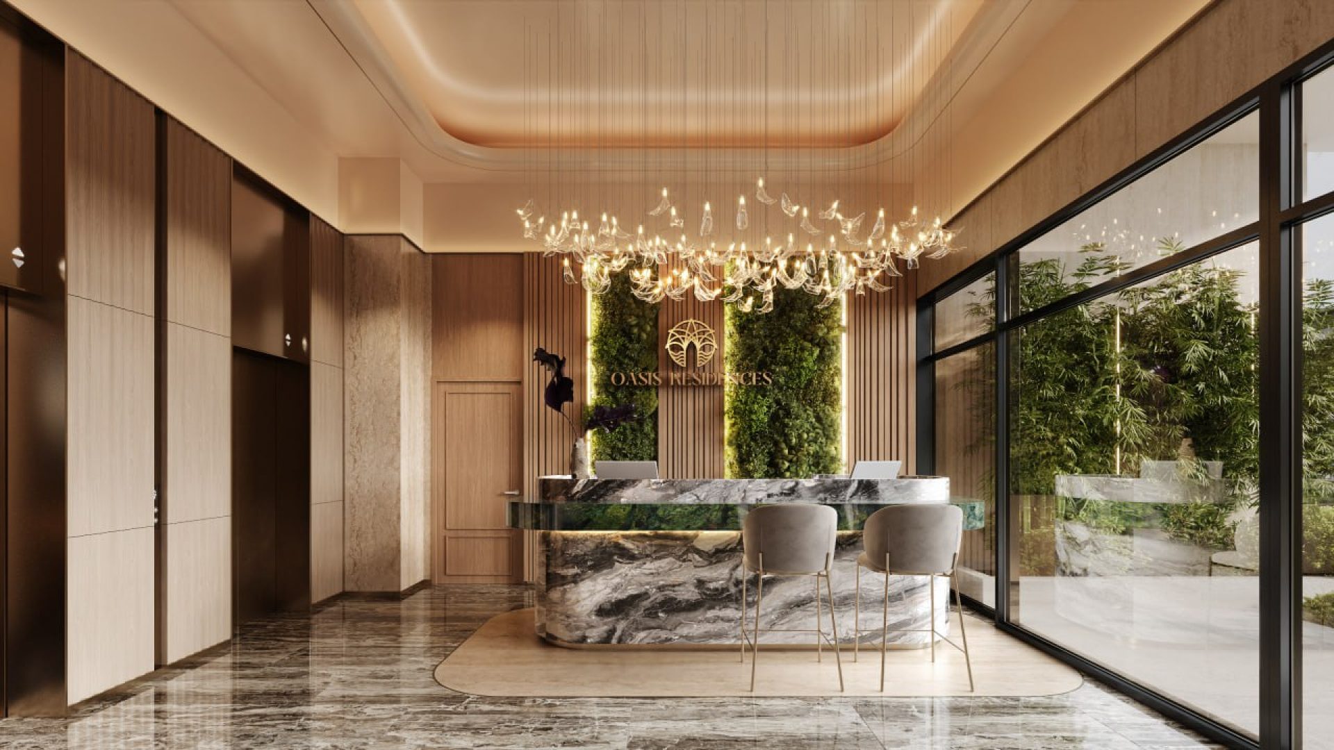 Oasis Residences par HZ Development appartements à Dubai South