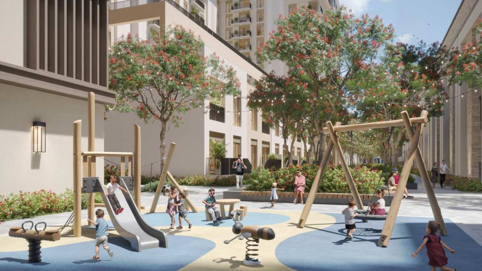 Olbia par Nshama Group appartements à Town Square Dubai