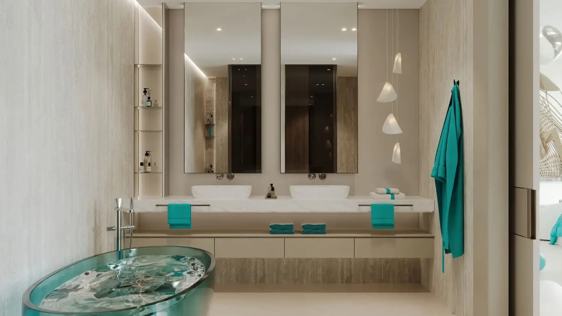 Reef 997 appartements à Palm Deira Dubai