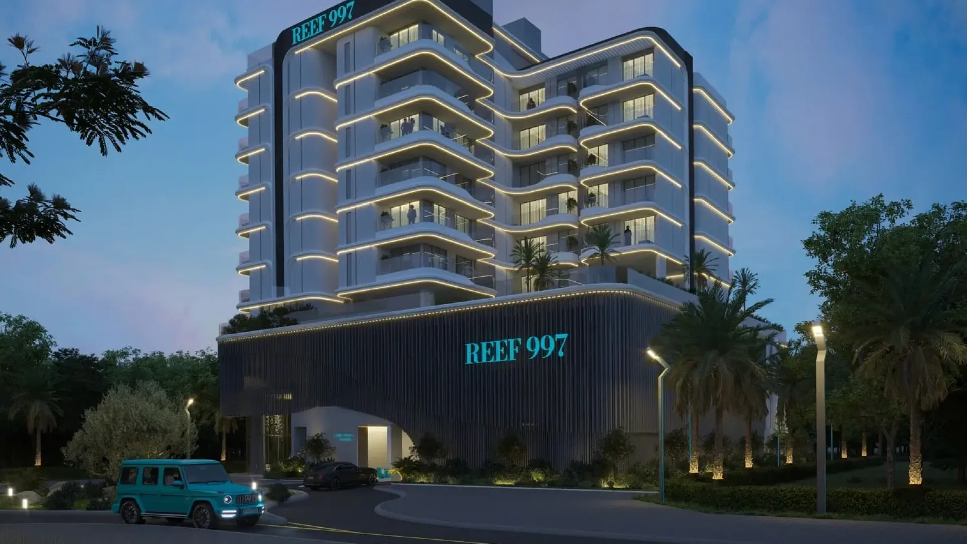 Reef 997 appartements à Palm Deira Dubai