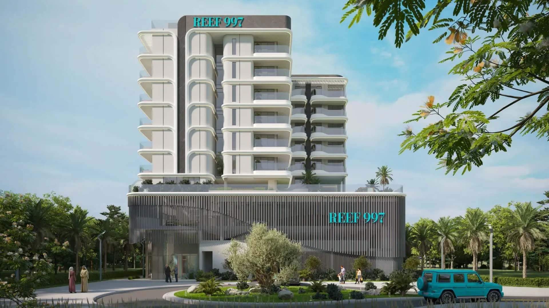 Reef 997 appartements à Palm Deira Dubai