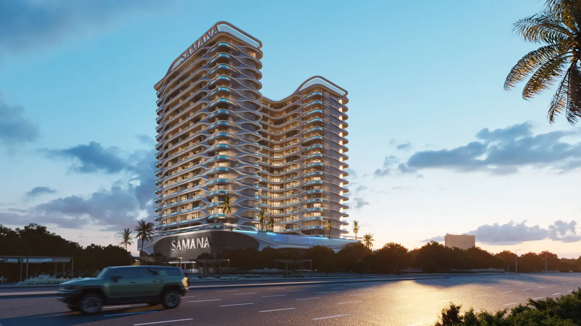 Samana Boulevard Heights Dubailand Dubai