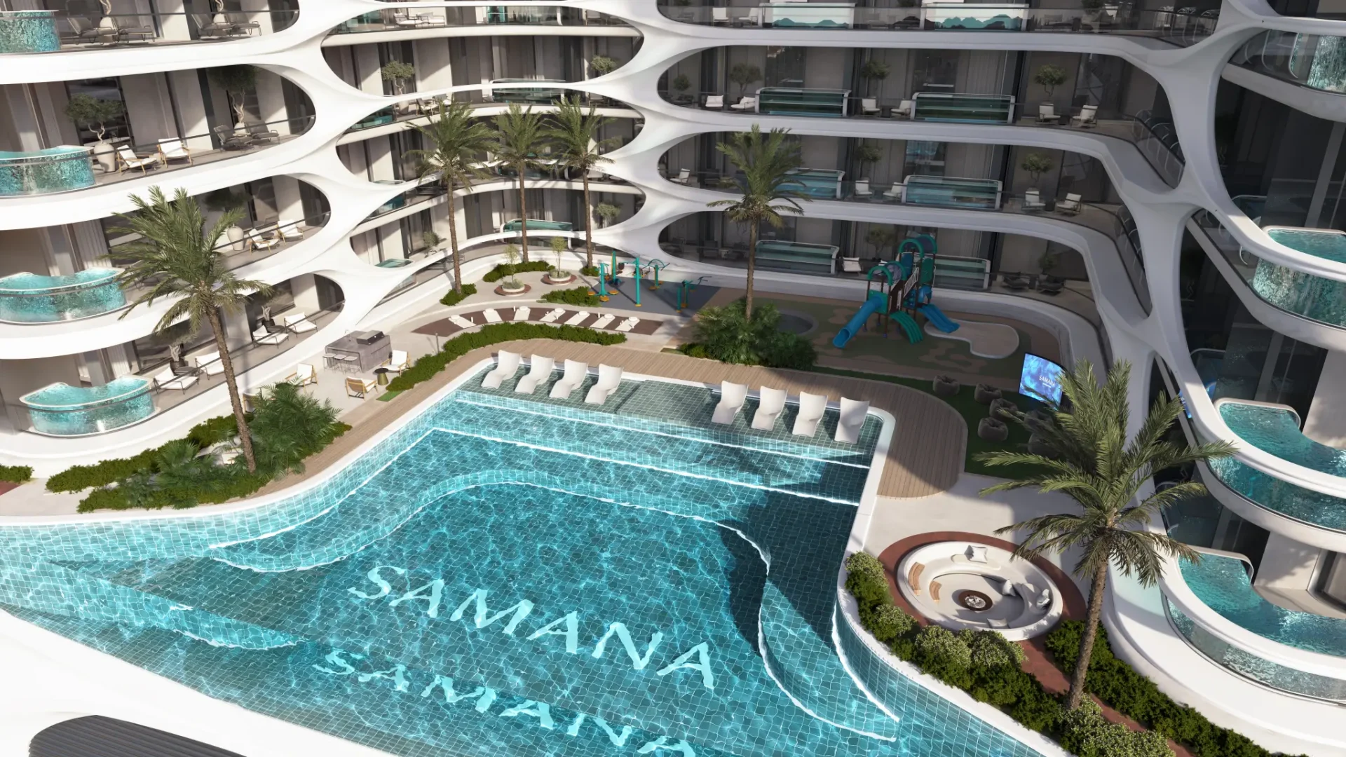 Samana Boulevard Heights Dubailand Dubai