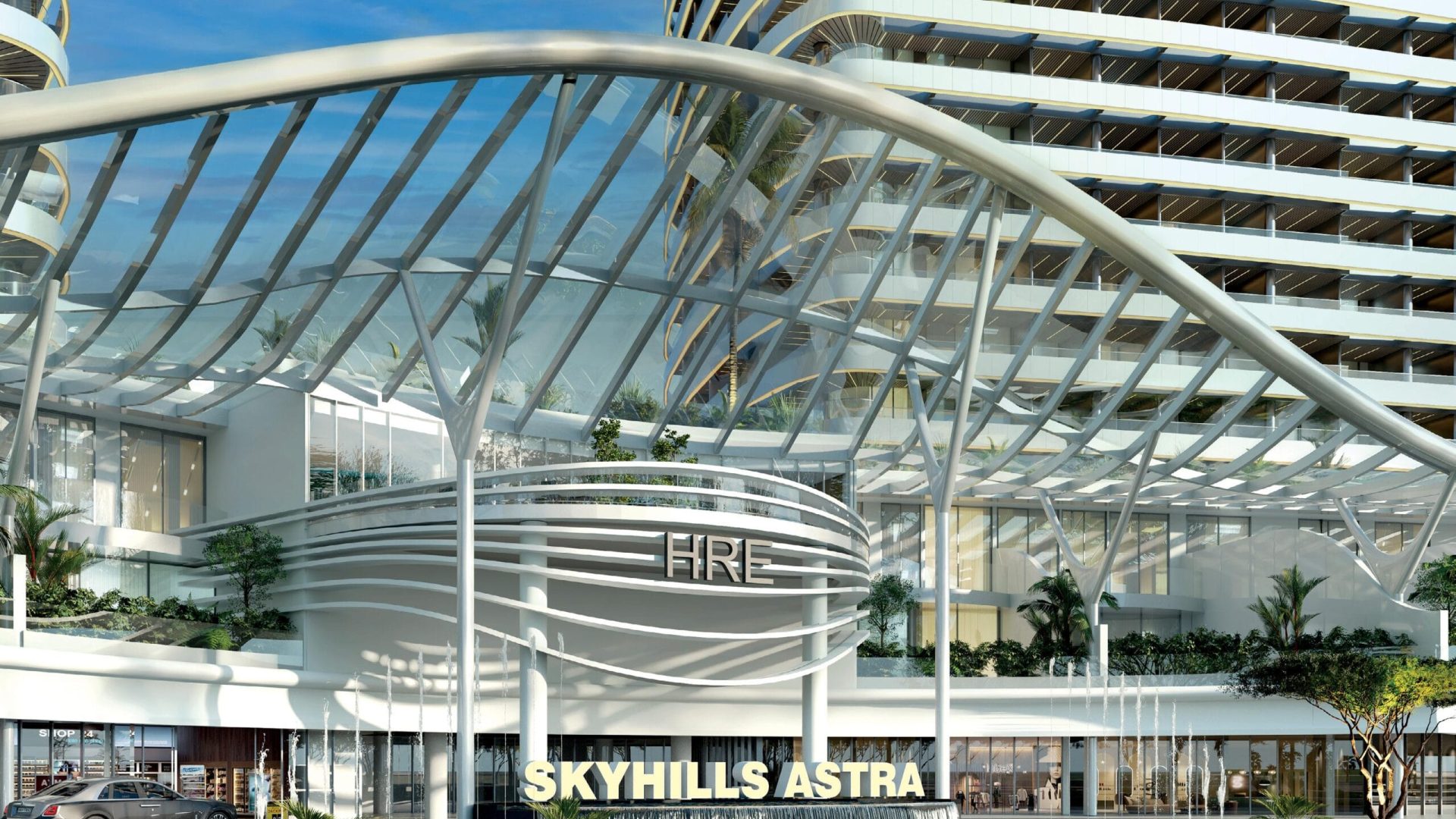 Sky Hills Astra par le promoteur HRE Development appartements à Dubai Science Park