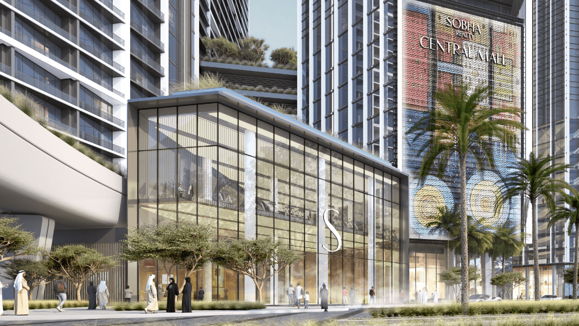 Sobha Central appartements de luxe à Jebel Ali Cheikh Zayed Road Dubai