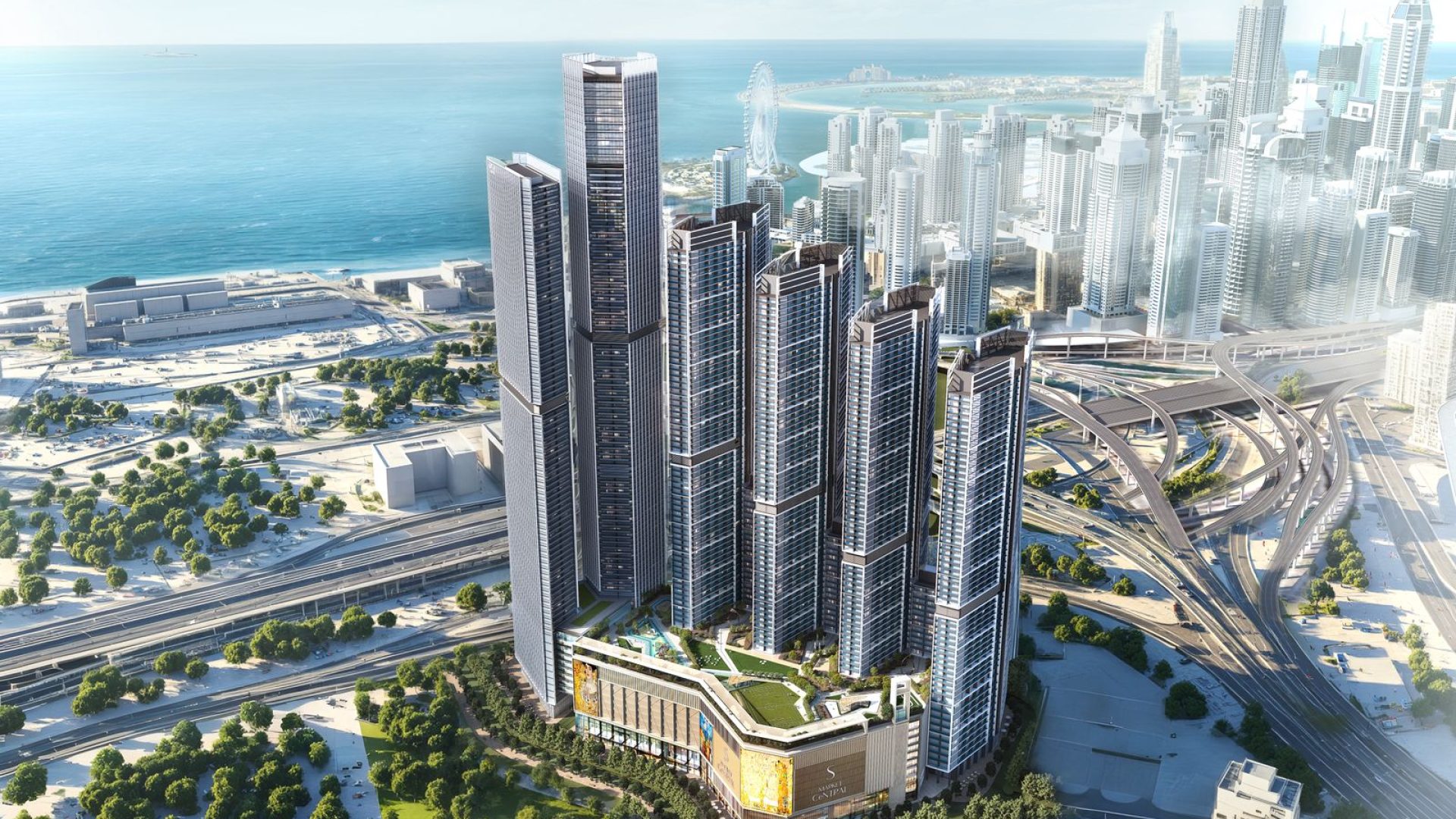 The Serene at Sobha Central appartements à Discovery Gardens Dubai