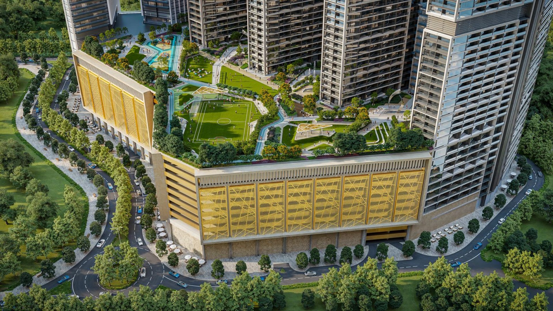 The Serene at Sobha Central appartements à Discovery Gardens Dubai