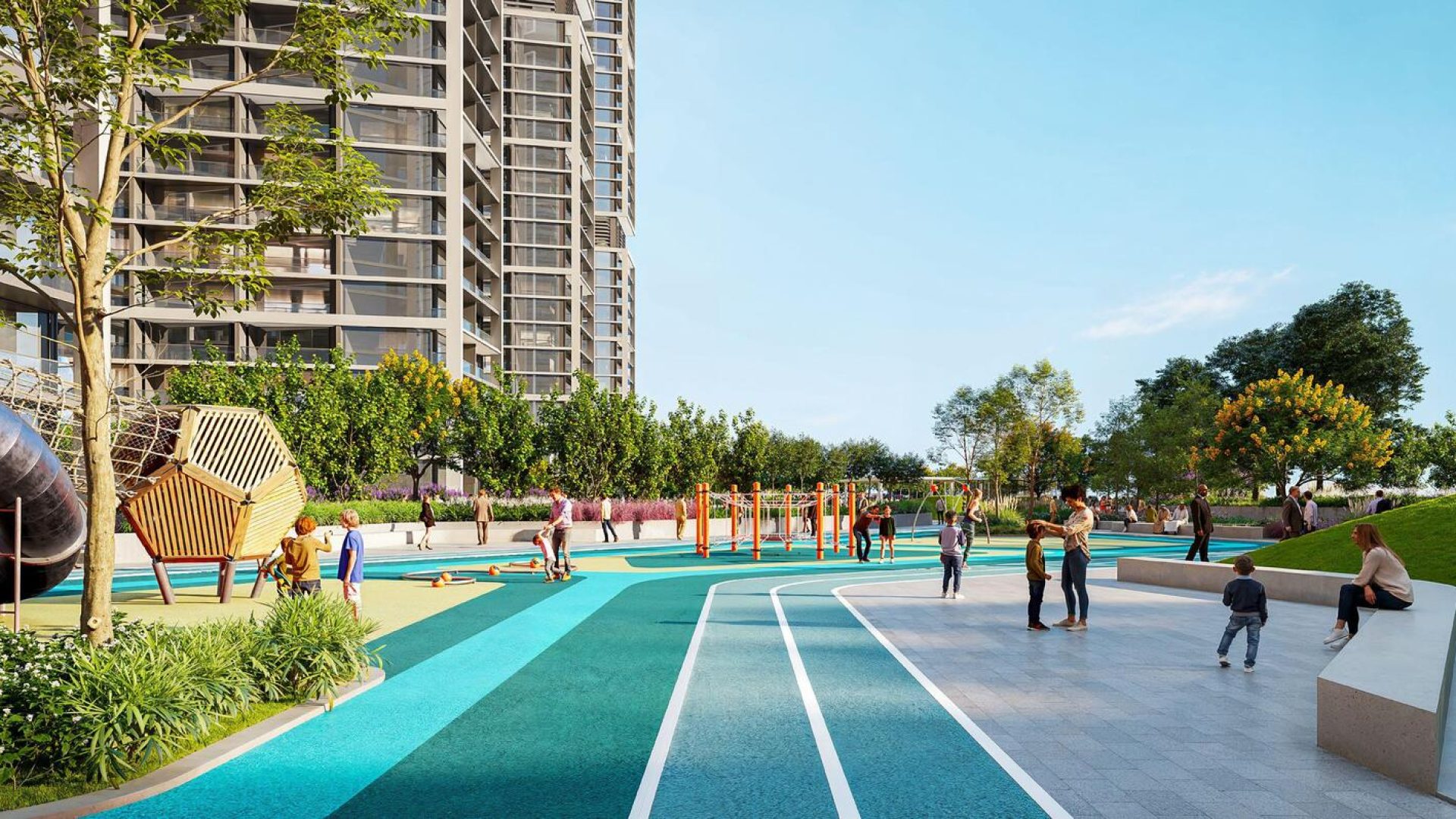 The Tranquil at Sobha Central appartements à Discovery Gardens Dubai